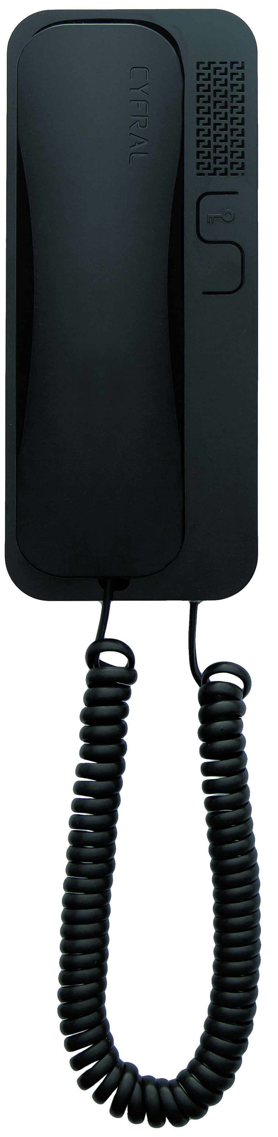 CYFRAL Unifon wielolokatorski do instalacji 2-żyłowych SMART CZARNY