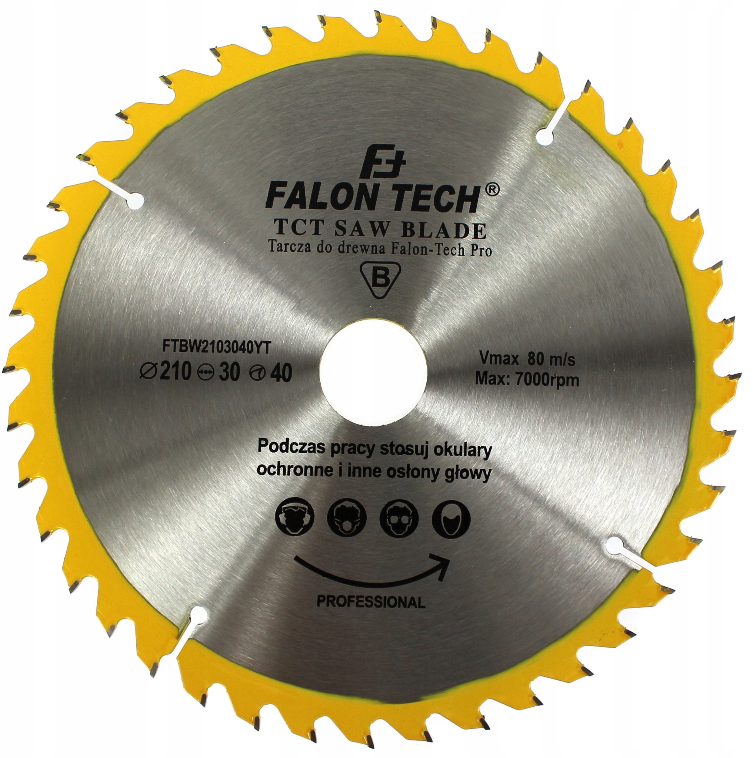 TARCZA DO CIĘCIA DREWNA WIDIA 210 / 30 T40 PRO