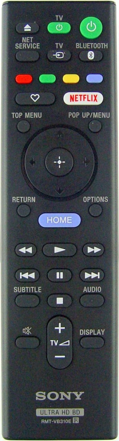 Pilot RTV Sony Remote Commander (RMT-VB310E)
