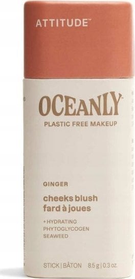 Attitude Attitude Oceanly, Róż do policzków, Ginger, 8,5 g