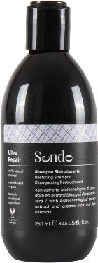 Sendo SENDO RESTORING SHAMPOO SILNIE ODBUDOWUJĄCY SZAMPON DO ZNISZCZONYCH WŁOSÓW 250ML