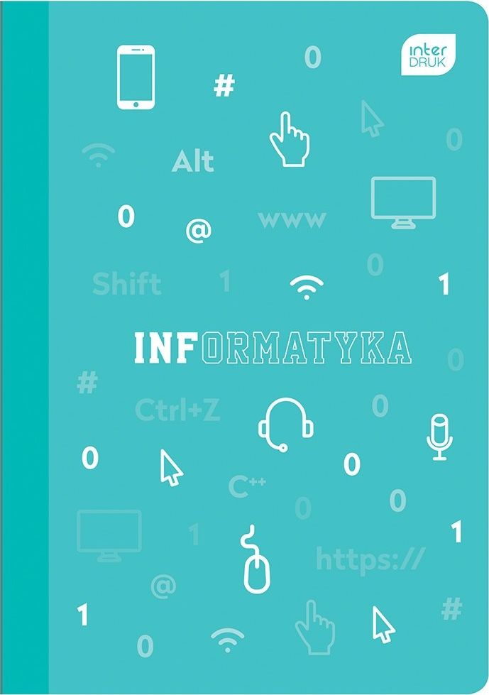 Interdruk Zeszyt tematyczny pp a5/60k kratka informatyka interdruk