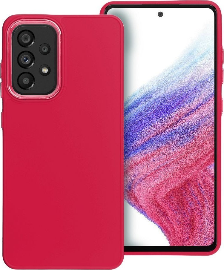 OEM Futerał FRAME do SAMSUNG A52 5G / A52 LTE ( 4G ) / A52s 5G magneta