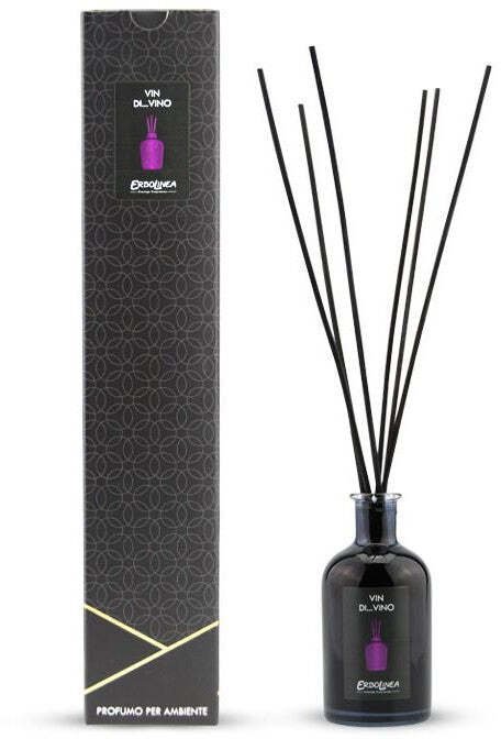 Dyfuzor zapachowy Erbolinea Zapach do domu z patyczkami Prestige Vin Di Vino 500 ml