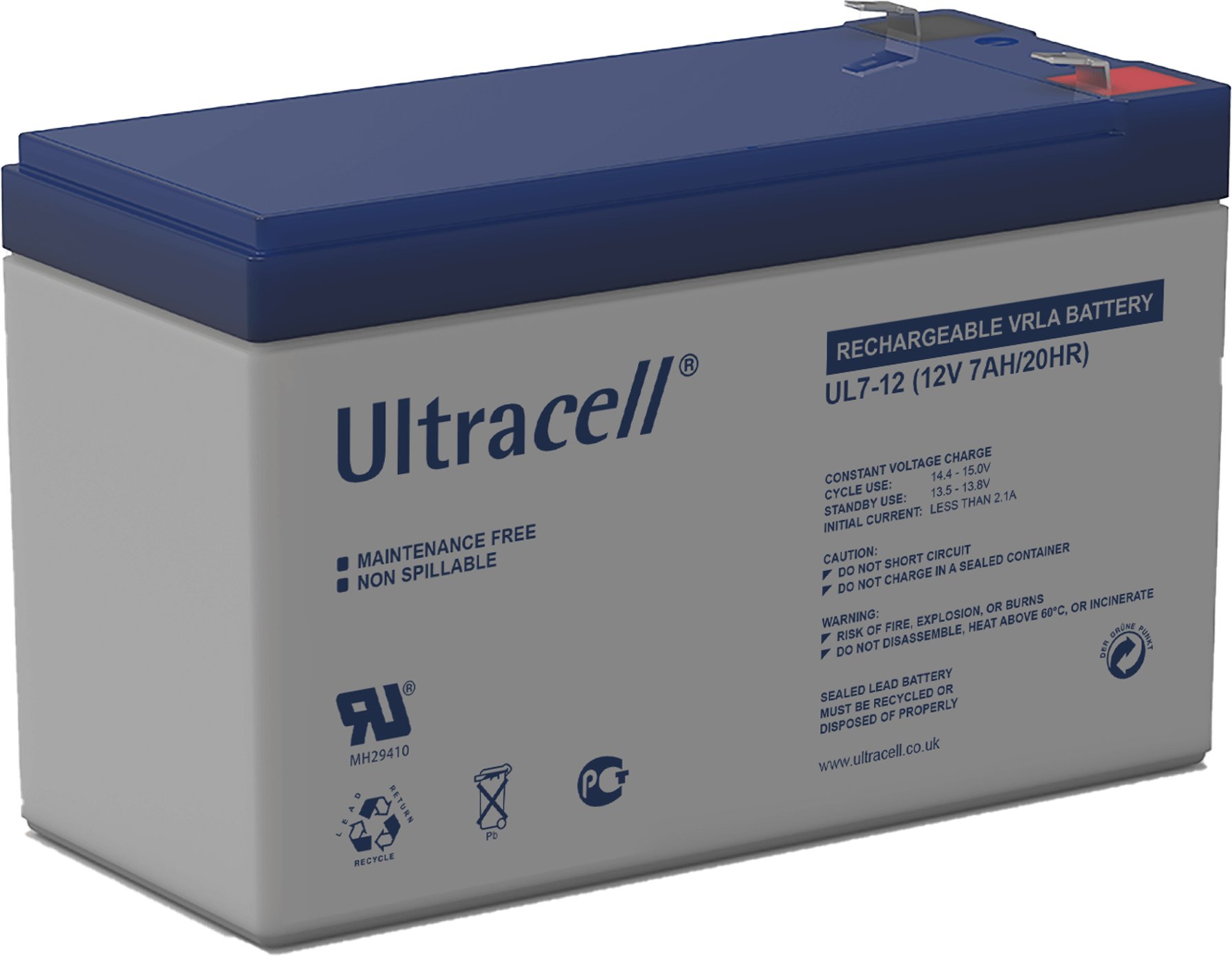 Ultracell UL4.5-6 akumulator Ołowiany (VRLA) 6 V