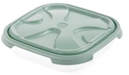 FOOD CONTAINER SQUARE NORDIC GREEN 0.55L