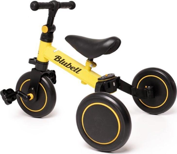 BLUBELL Rowerek Biegowy Trójkołowy 3w1 Blubell 003 Żółty