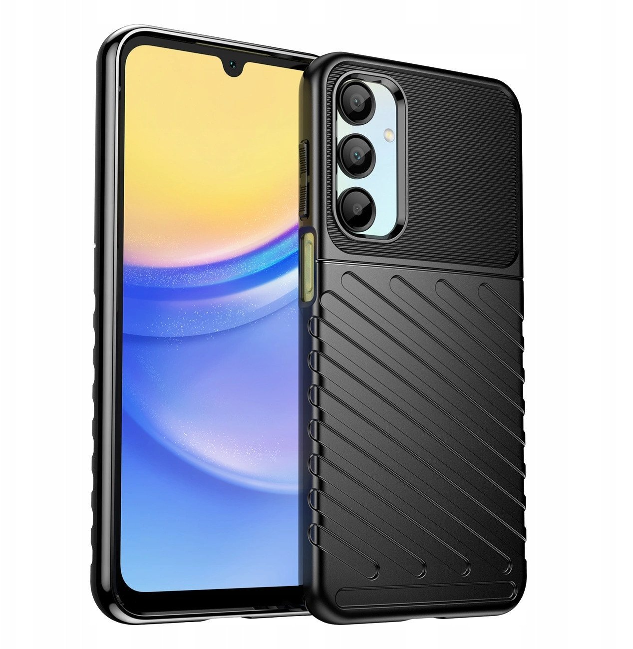 Etui Thunder Case na Samsung Galaxy A26 silikonowy pancerny pokrowiec - czarne