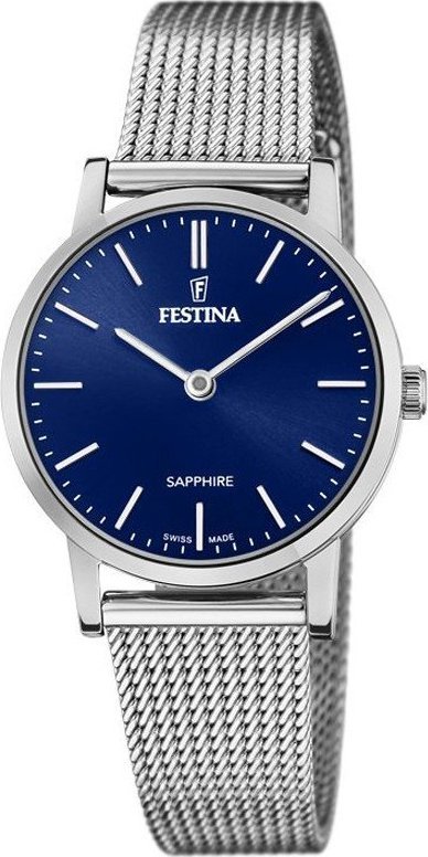 Zegarek Festina Zegarek damski Festina F20015-2 srebrny