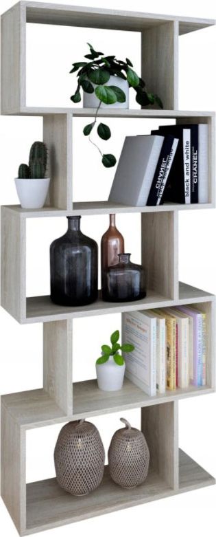 Elior Nowoczesny regał młodzieżowy dąb sonoma - Aristo 4X