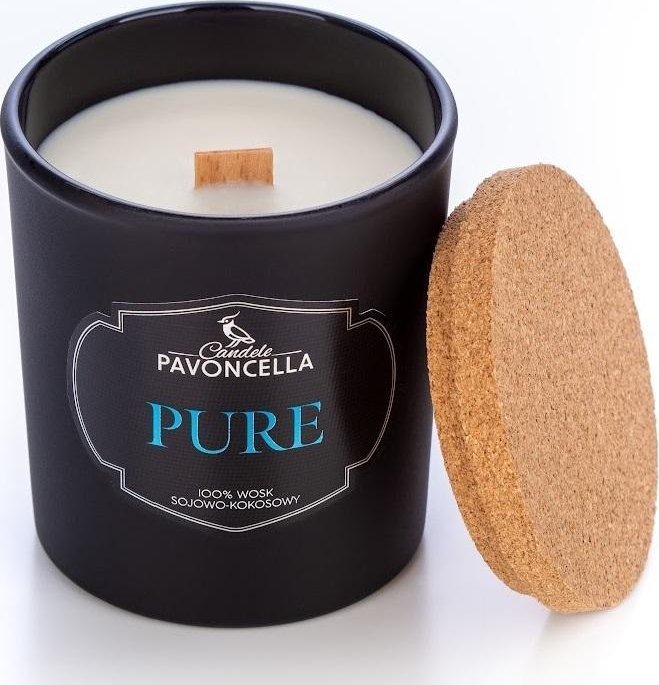 Świeczka sojowa Pure czarna 135g