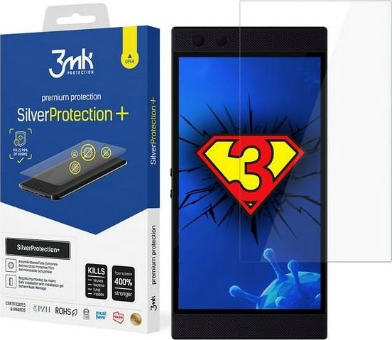 3MK Antymikrobowa folia ochronna 3MK Silver Protect+ Razer Phone 2