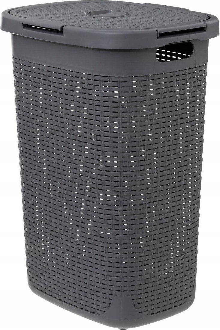 Kosz na pranie 5five Wysoki kosz na pranie z plastiku, 60 l