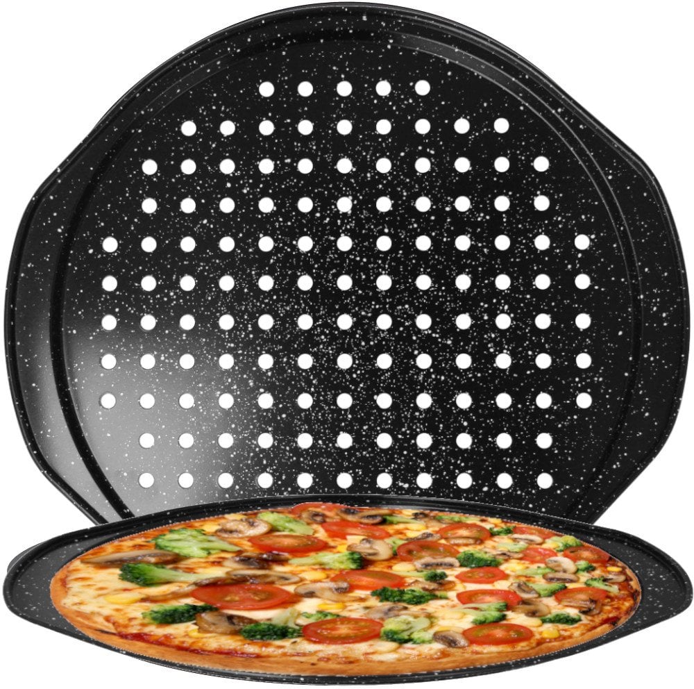 FORMA BLACHA DO PIZZY 33CM PERFOROWANA BRUNBESTE BB-2553