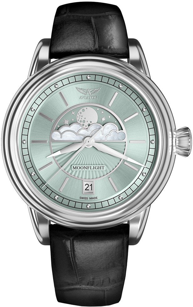 Zegarek damski Aviator V.1.33.0.261.4.BM czarny