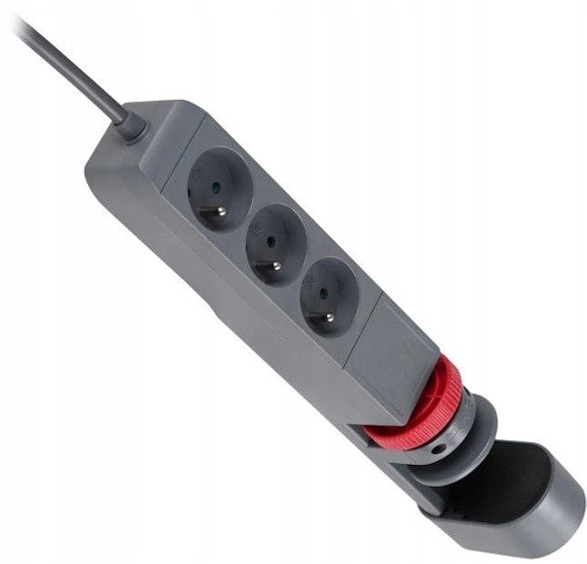 Przedłużacz biurkowy 3-krotny 2P+Z, 1,5M H05VV-F 3x1,5mm?, 2xUSB+1 typu C