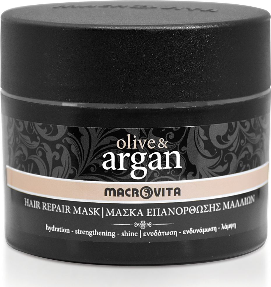 Macrovita Naprawcza maska do włosów z olejkiem arganowym 200 ml