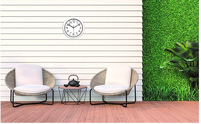 Radio TFA TFA radio wall clock OUTDOOR (white)