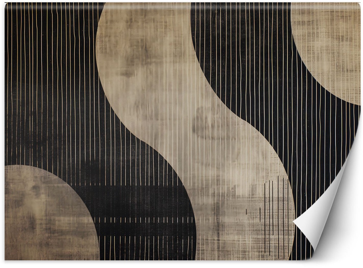 Feeby Fototapeta Abstrakcyjne kształty retro 300x210 medium