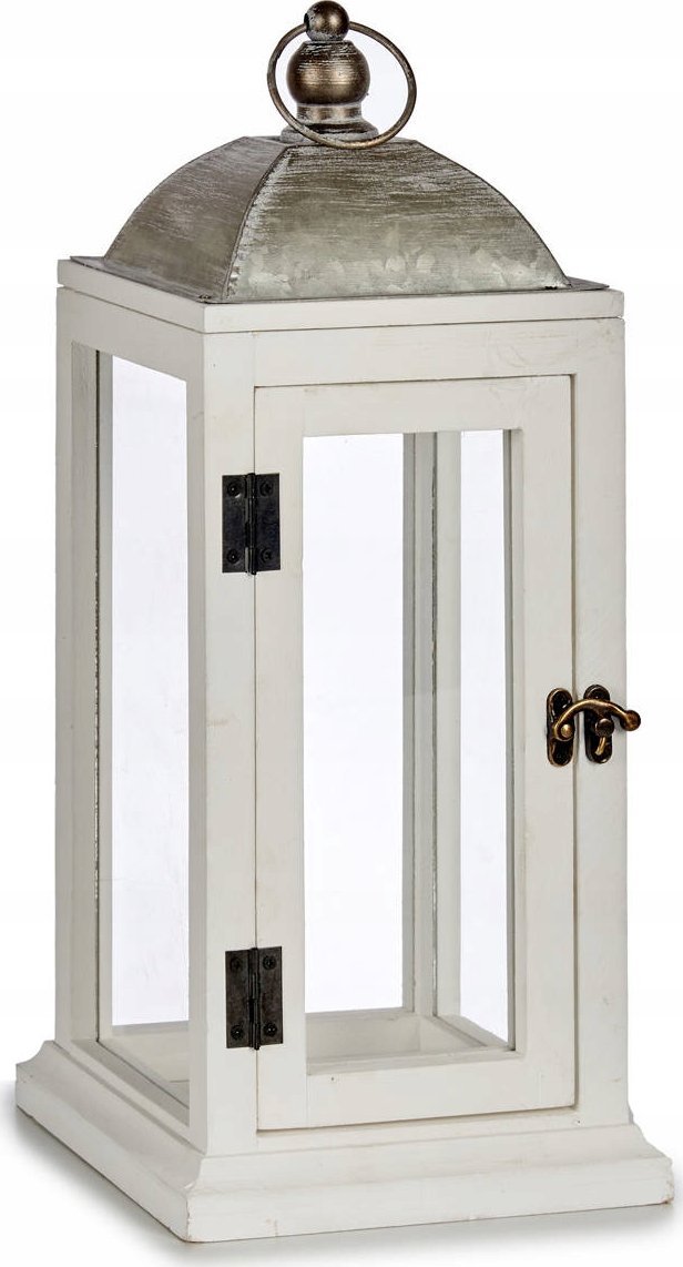 Tajemniczy ogród Lampion na świecę, latarenka drewniana