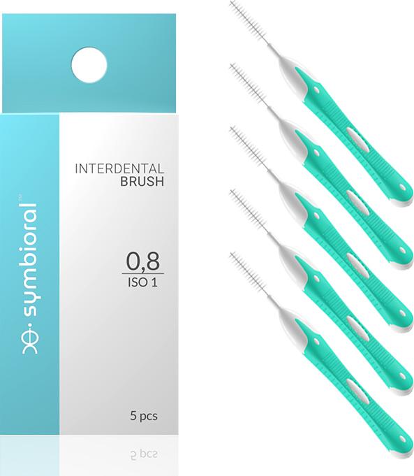 Symbioral Interdental brush 0,8 mm 5 szt.