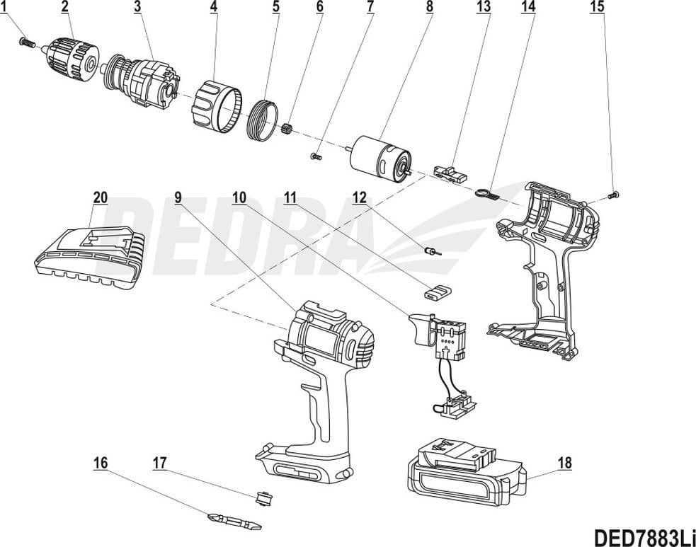 Dedra Przekładnia planetarna