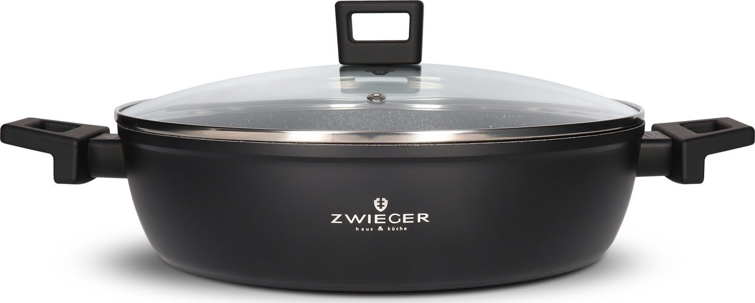 Zwieger GARNEK FORTE PŁASKI Z POKRYWKĄ 28cm