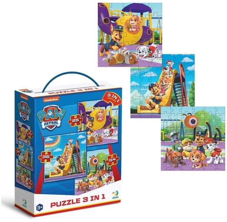 Puzzle 3w1 Psi Patrol The playground