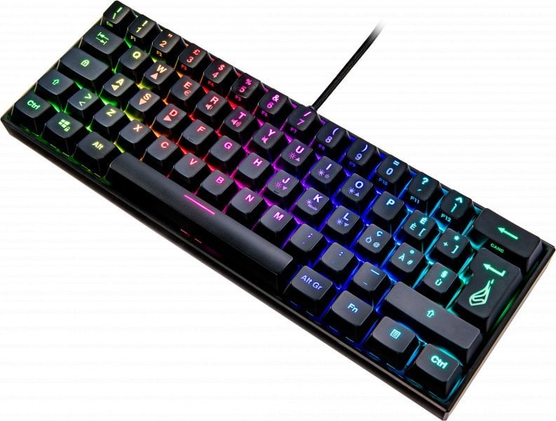 Klawiatura Surefire KingPin M1 60% Mechanical Gaming RGB Keyboard QWERTY Italian