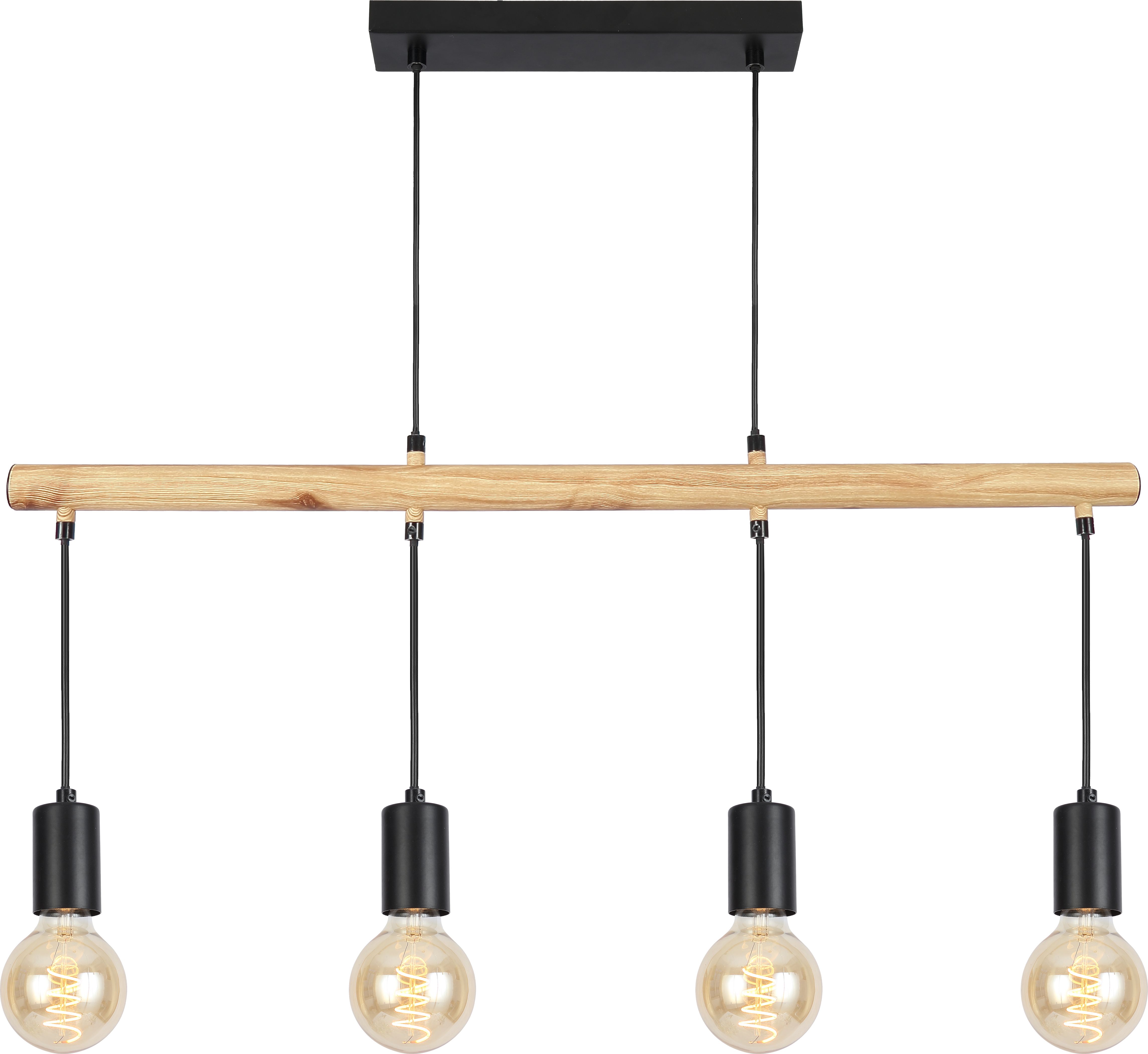 Lampa wisząca Candellux IZZY industrial czarny (34-77929)