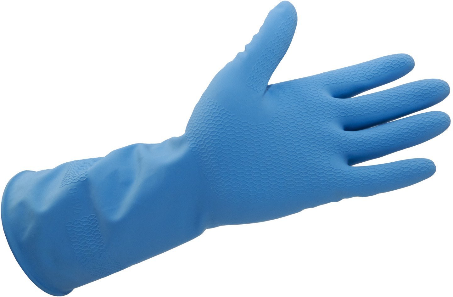 Daudzfunkcionali un jutigi dabiga lateksa cimdi zili S/7 izmers 31x9 5x0 5cm 8000303313441