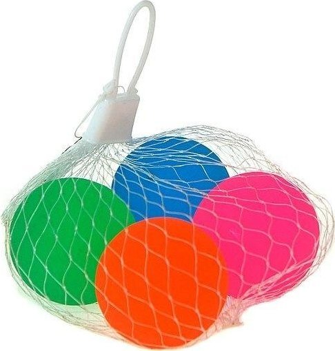 Piłeczki kauczukowe 4,5cm 4szt