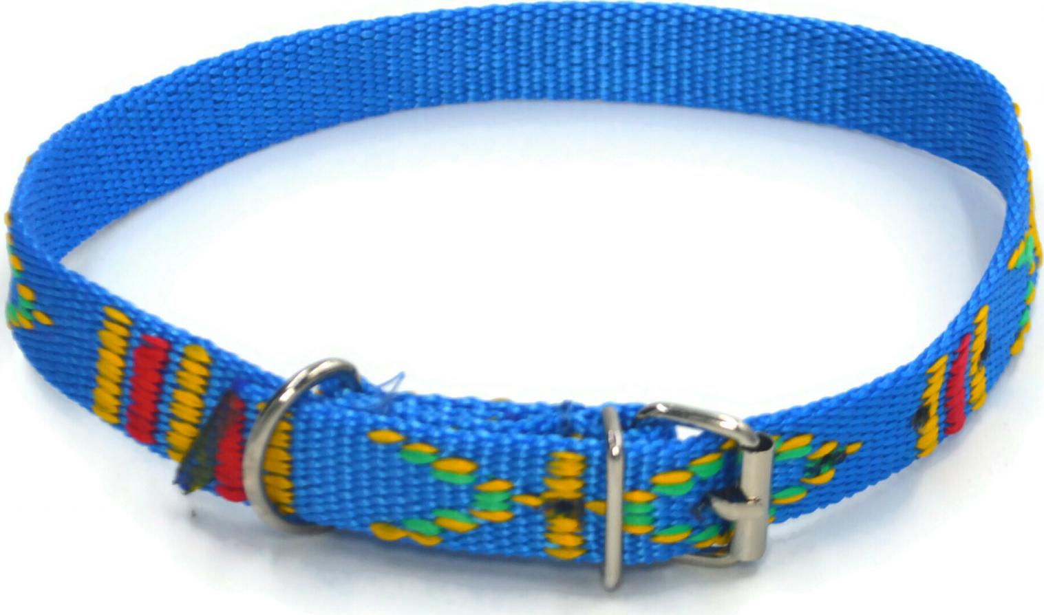 Alizoo Obroża z metalową klamerką 20mm dla średnich psów - ALIZOO