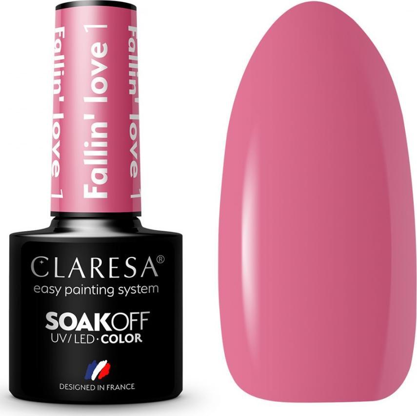 Claresa CLARESA Lakier hybrydowy FALLIN"LOVE 1 -5g