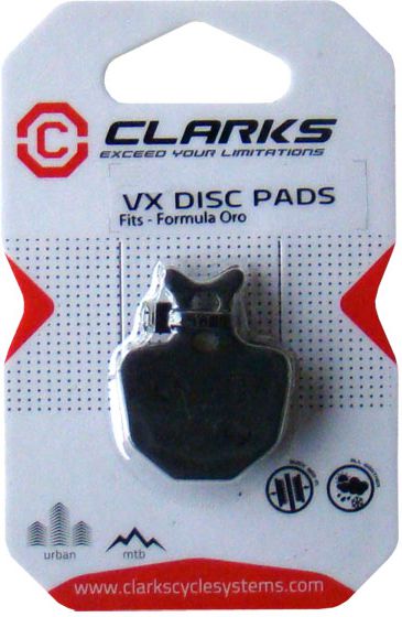 Clarks Okładziny hamulcowe FORMULA (Oro) metaliczne spiekane
