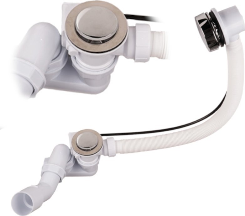 Syfon wannowy uniwersalny automatyczny TADYCH chrom