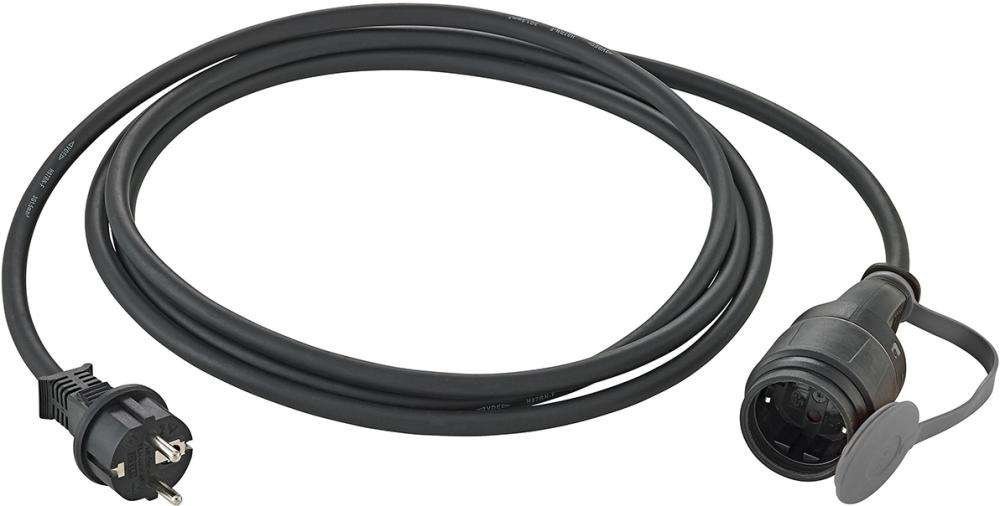 Przedłużacz Schuko 10m H07RN-F3G1,5 IP44 z uchwytem kabla FORTIS