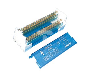 ERICO Blok dystrybucyjny 2P 40A 15x(6-16mm2 + 4-10mm2) BD40A