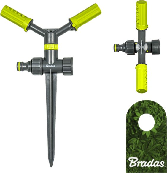 Bradas 2-ramienny zraszacz obrotowy na kolcu LIME LINE LE-6106 BRADAS 4475