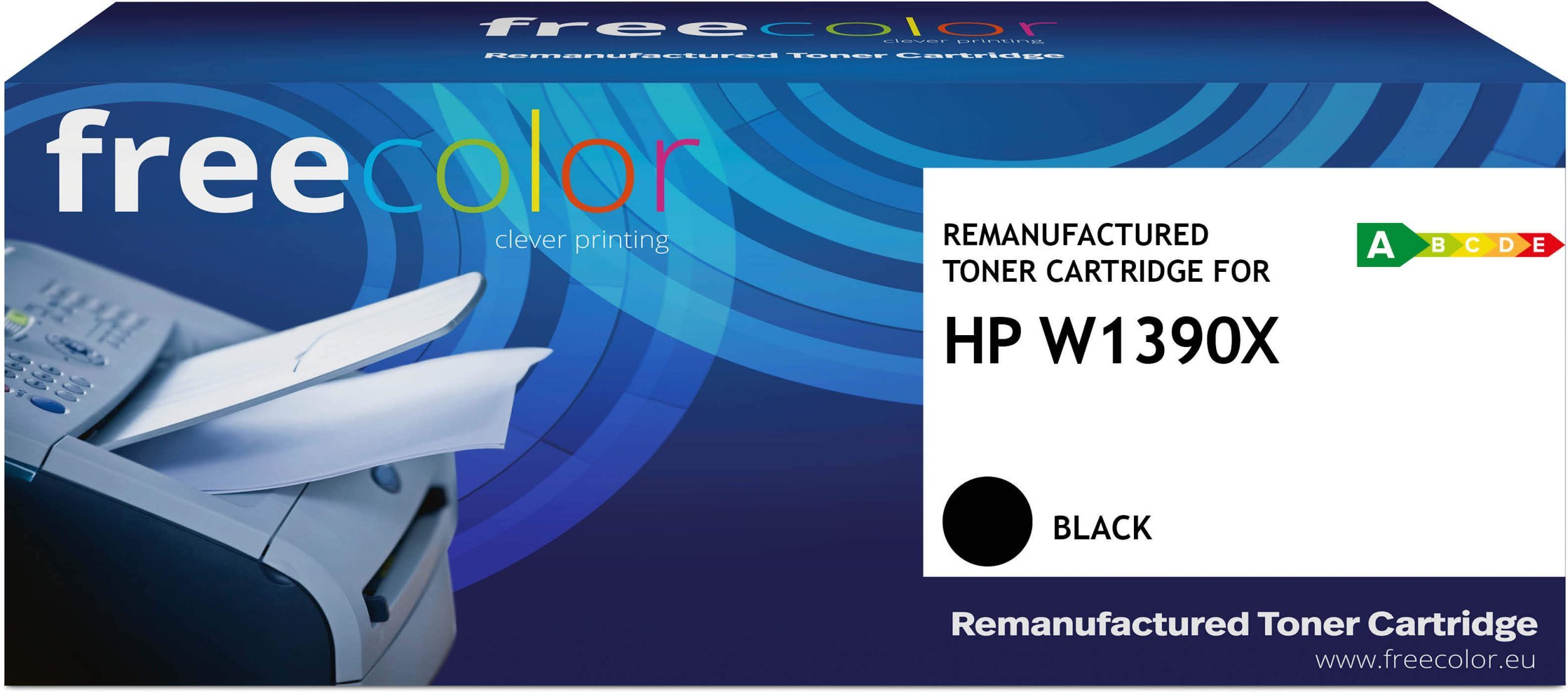 Toner Freecolor Toner HP 139X (W1390X) black 4000 stron remanufactured