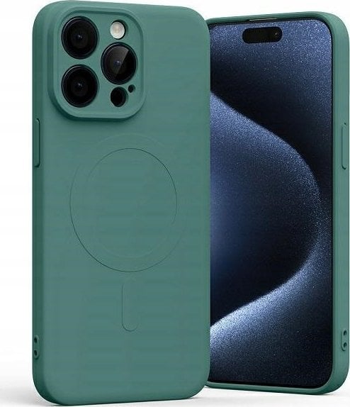 Mercury Mercury MagSafe Semi-Silicone iPhone 15 Pro Max 6,7" zielony /green