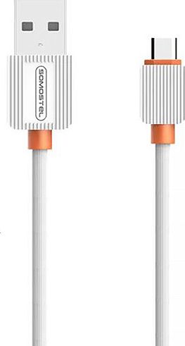 Kabel USB Somostel USB-A - USB-C 1 m Biały (26582)
