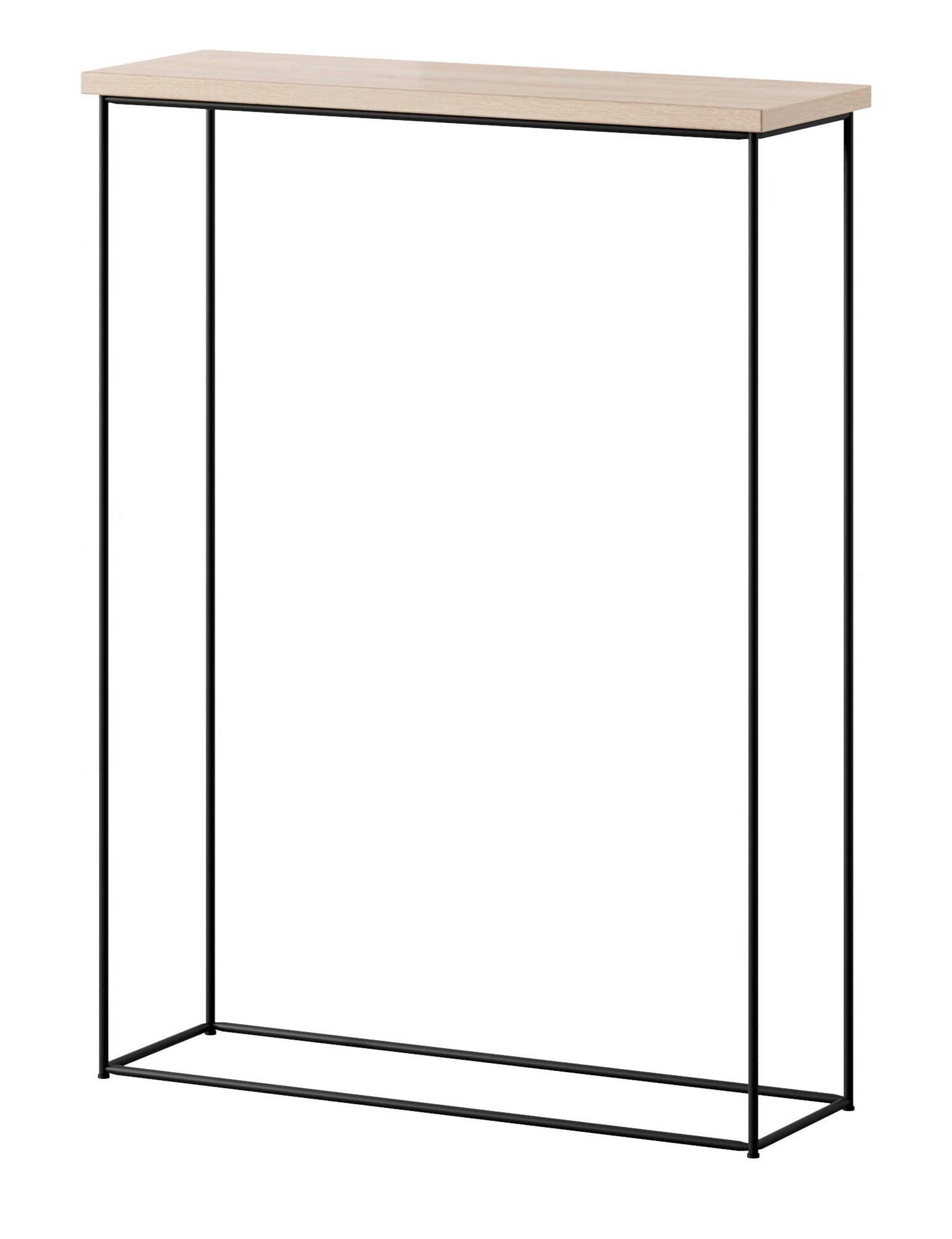 Stalas-konsolė ADRK Furniture Sili, juodas/rudas