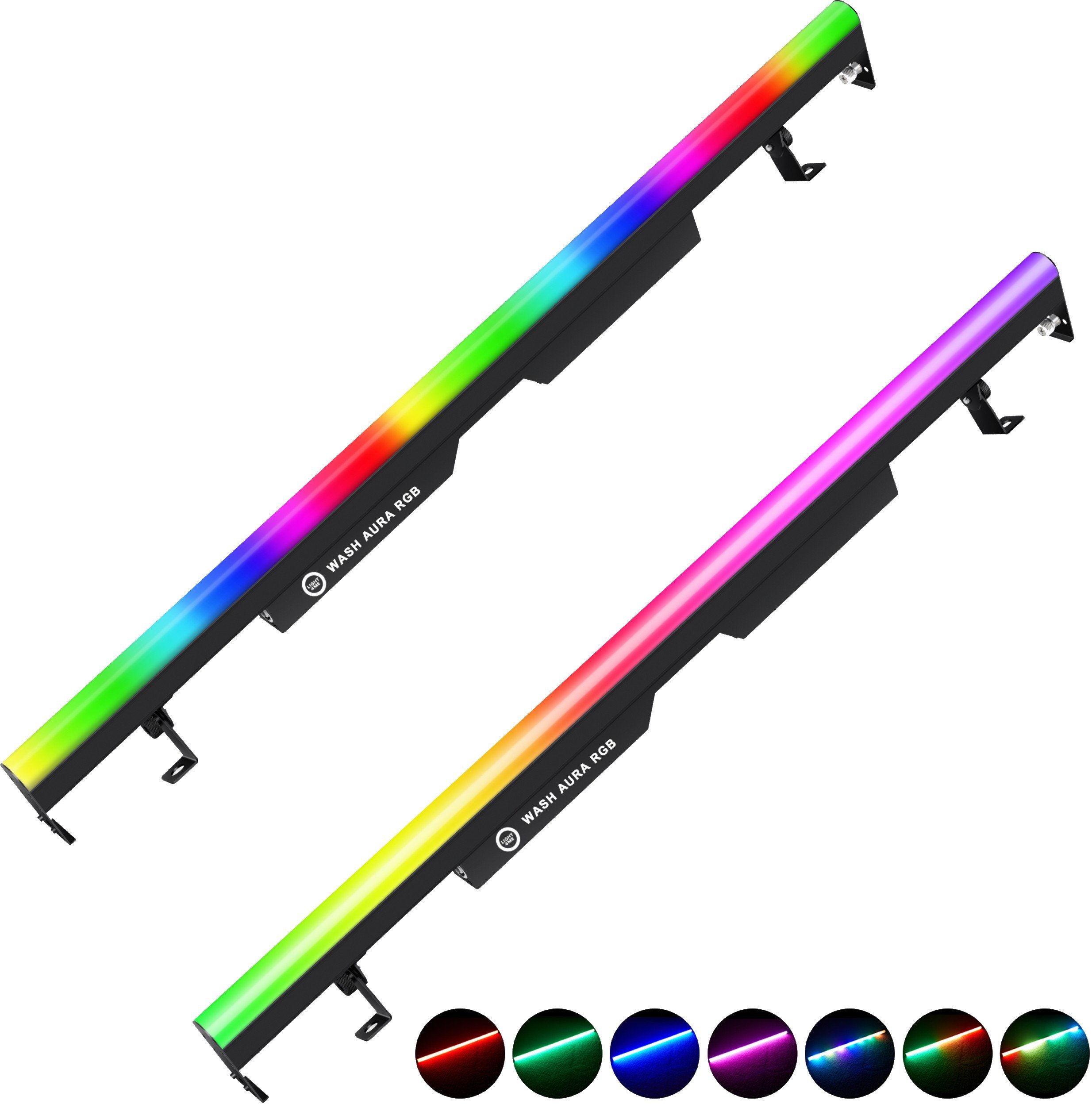 LIGHT4ME WASH AURA RGB listwa oświetleniowa wall washer 90x0,5W SMD5050 LED