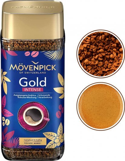 Movenpick Movenpick Gold Intense - Kawa rozpuszczalna 200g