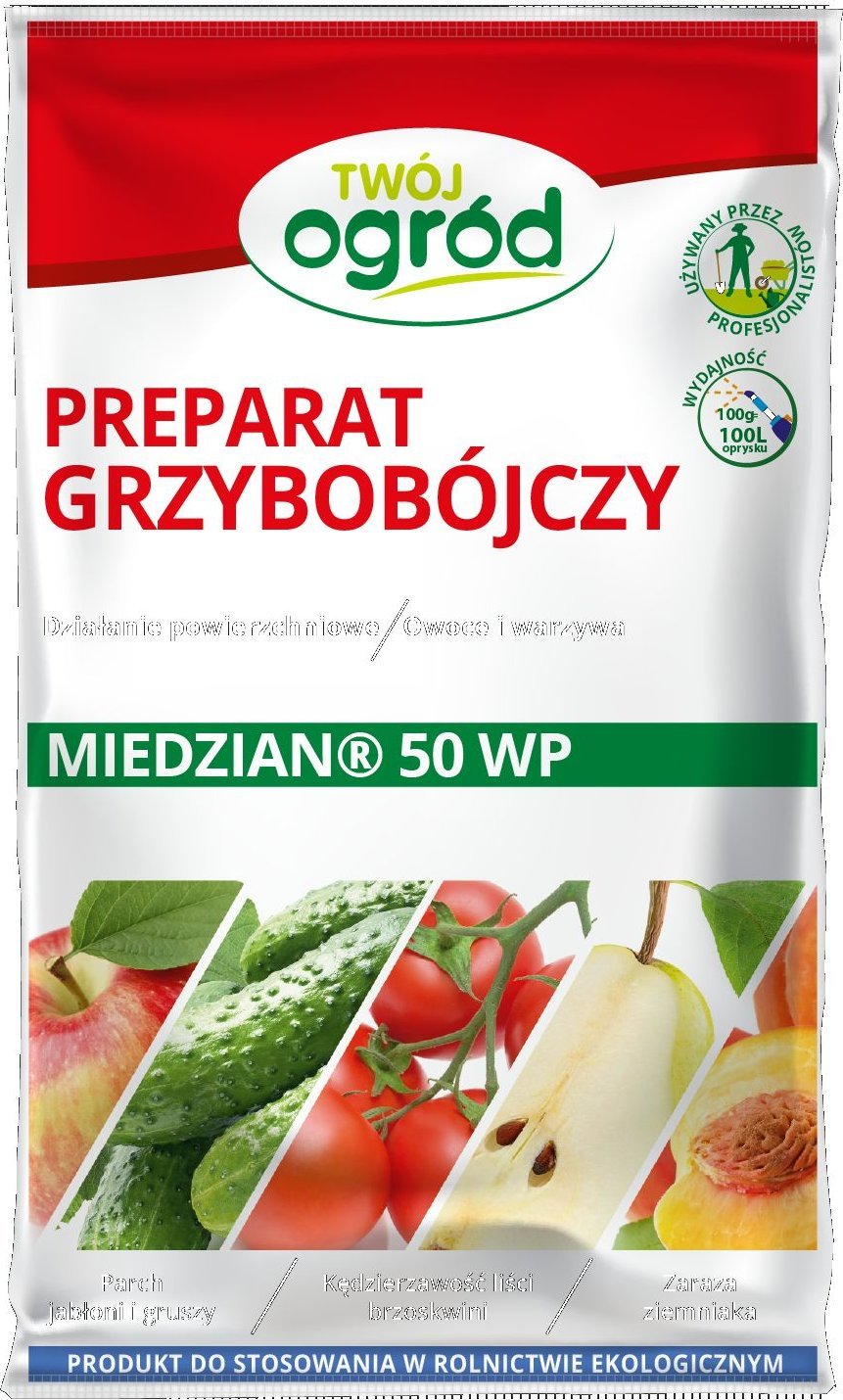 Twój Ogród Miedzian 50 WP Twój Ogród 50g środek grzybobójczy