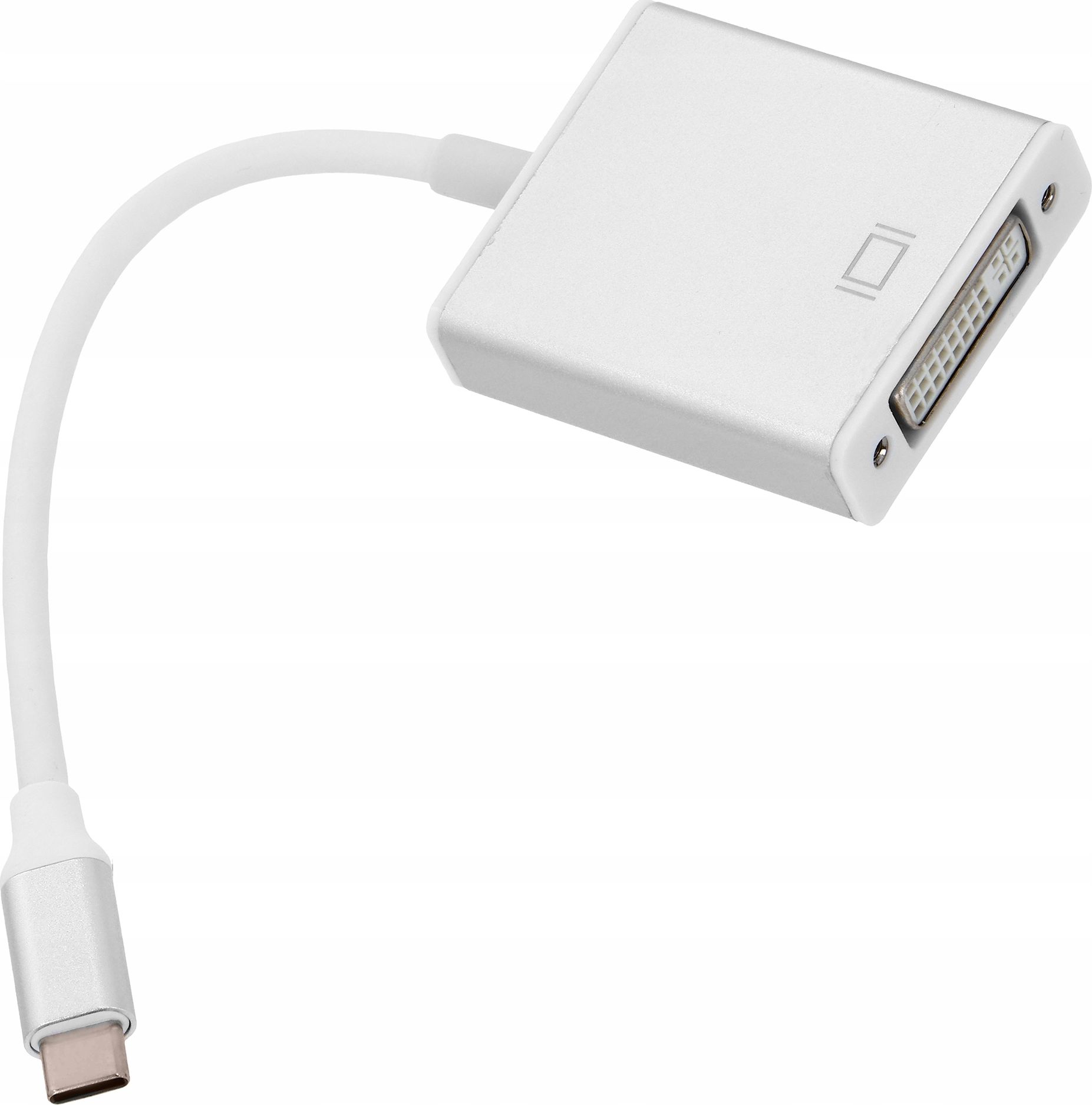 Adapter USB Pawonik USB-C - DVI Biały (IR-200)