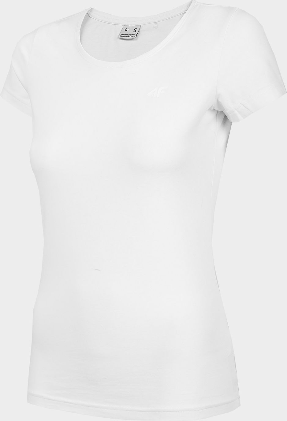 4f Koszulka damska H4Z22-TSD350 Biały r.XL