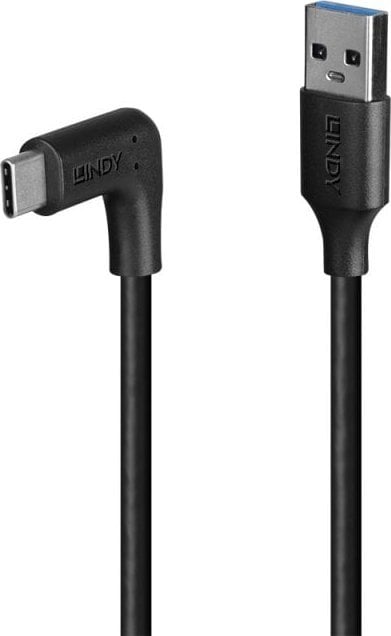 Kabel USB Lindy USB-A - USB-C 1.5 m Czarny (1.5M USB 3.2 Type A to C)