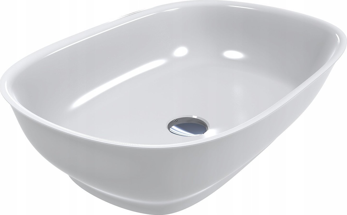 Umywalka Miraggio Umywalka nablatowa prostokątna 60 x 41 cm